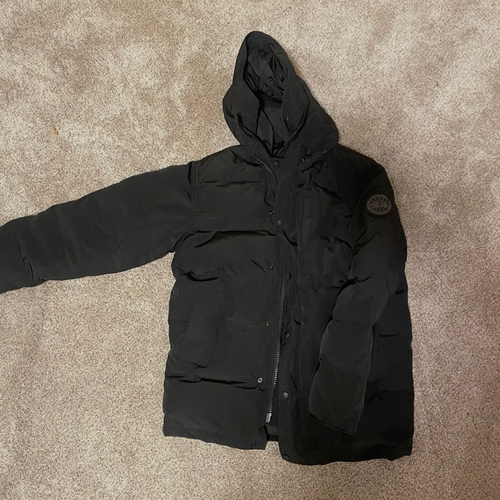 Canada Goose Men's Black Puffer Jacket